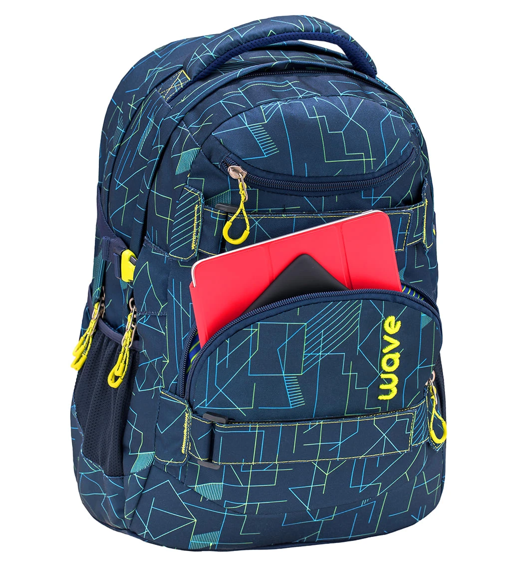Wave Rucksack "Infinity Electrify" In Blau H 43 Cm B 31 Cm T 22 Cm 9 Wave Rucksack "Infinity Electrify" In Blau H 43 Cm B 31 Cm T 22 Cm – Bild 9