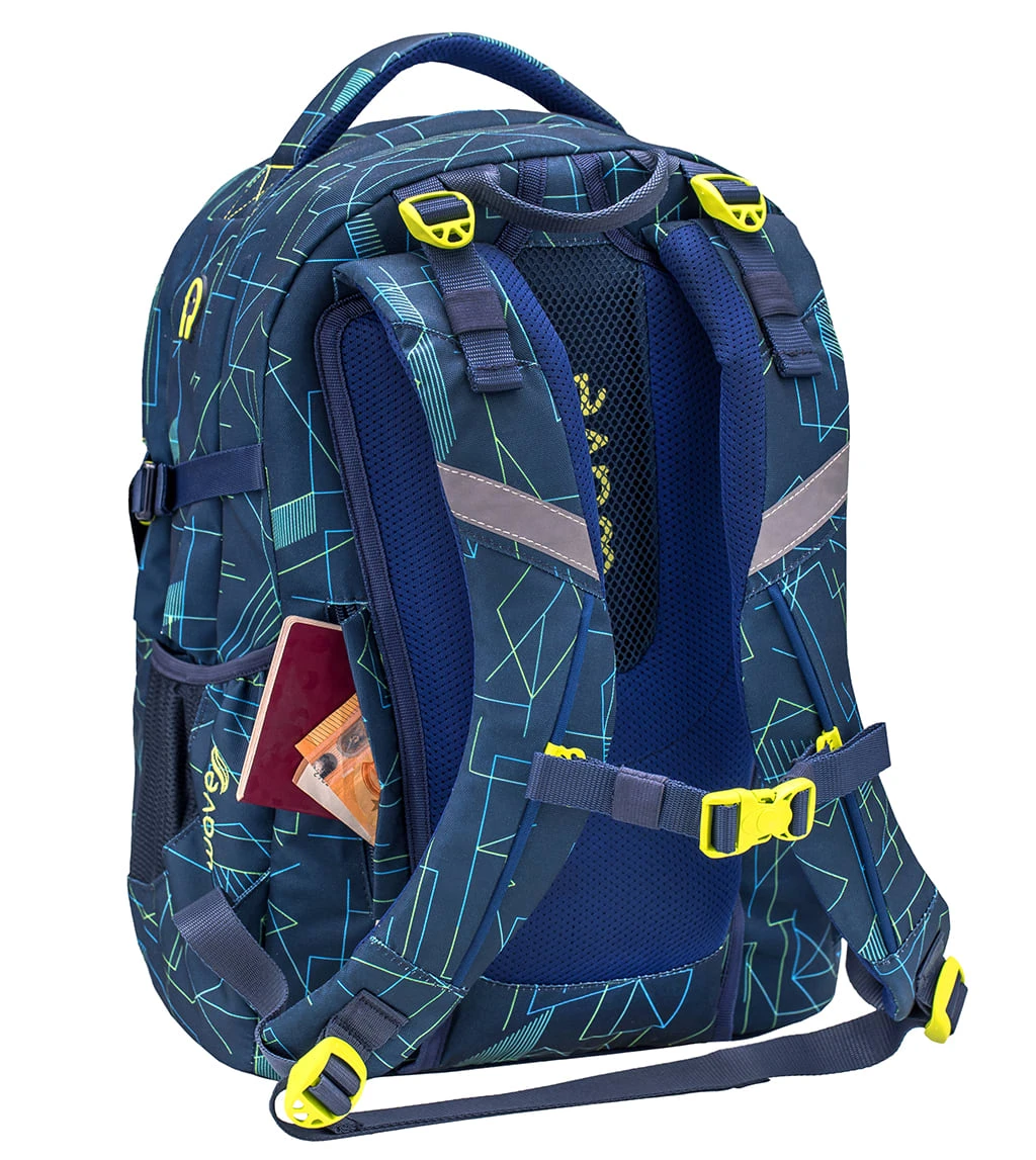 Wave Rucksack "Infinity Electrify" In Blau H 43 Cm B 31 Cm T 22 Cm 10 Wave Rucksack "Infinity Electrify" In Blau H 43 Cm B 31 Cm T 22 Cm – Bild 10
