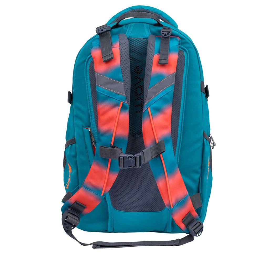 Wave Rucksack Infinity Ombre Neon Orange And Bluebird In Blau – H43 X L31 X T22 Cm 5 Wave Rucksack Infinity Ombre Neon Orange And Bluebird In Blau – H43 X L31 X T22 Cm – Bild 5