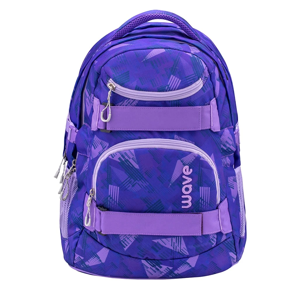 Wave Rucksack Infinity "Purple Sunset" In Lila H 43 Cm B 31 Cm T 22 Cm 2 Wave Rucksack Infinity "Purple Sunset" In Lila H 43 Cm B 31 Cm T 22 Cm – Bild 2