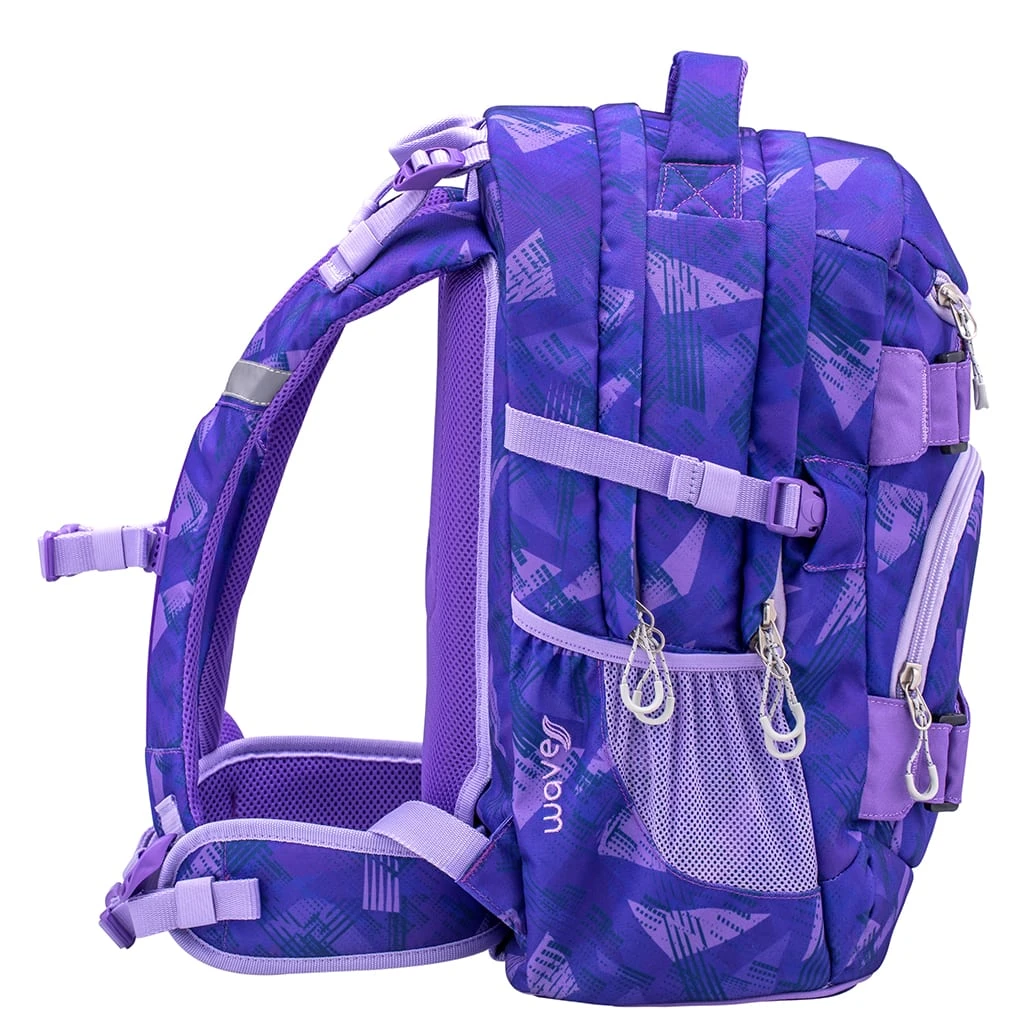 Wave Rucksack Infinity "Purple Sunset" In Lila H 43 Cm B 31 Cm T 22 Cm 3 Wave Rucksack Infinity "Purple Sunset" In Lila H 43 Cm B 31 Cm T 22 Cm – Bild 3