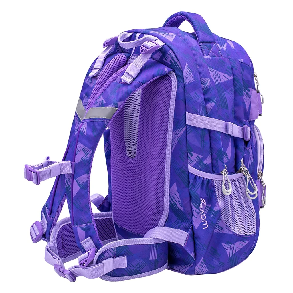 Wave Rucksack Infinity "Purple Sunset" In Lila H 43 Cm B 31 Cm T 22 Cm 6 Wave Rucksack Infinity "Purple Sunset" In Lila H 43 Cm B 31 Cm T 22 Cm – Bild 6