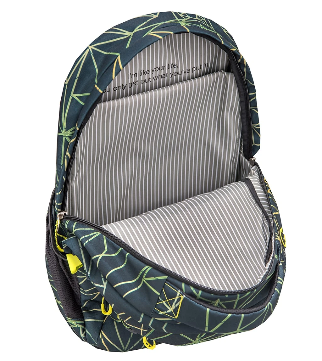 Wave Rucksack "Infinity Stripes Green" Schwarz, H 43 Cm B 31 Cm T 22 Cm 14 Wave Rucksack "Infinity Stripes Green" Schwarz, H 43 Cm B 31 Cm T 22 Cm – Bild 14