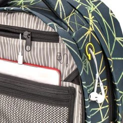 Wave Rucksack "Infinity Stripes Green" Schwarz, H 43 Cm B 31 Cm T 22 Cm 21 Wave Rucksack "Infinity Stripes Green" Schwarz, H 43 Cm B 31 Cm T 22 Cm -Yeaz Geschäft wave rucksack infinity stripes green schwarz h 43 cm b 31 cm t 22 cm 7