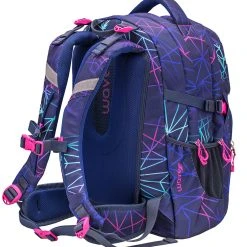 Wave Rucksack "Infinity Stripes Purple" Schwarz, H 43 Cm B 31 Cm T 22 Cm -Yeaz Geschäft wave rucksack infinity stripes purple schwarz h 43 cm b 31 cm t 22 cm 2