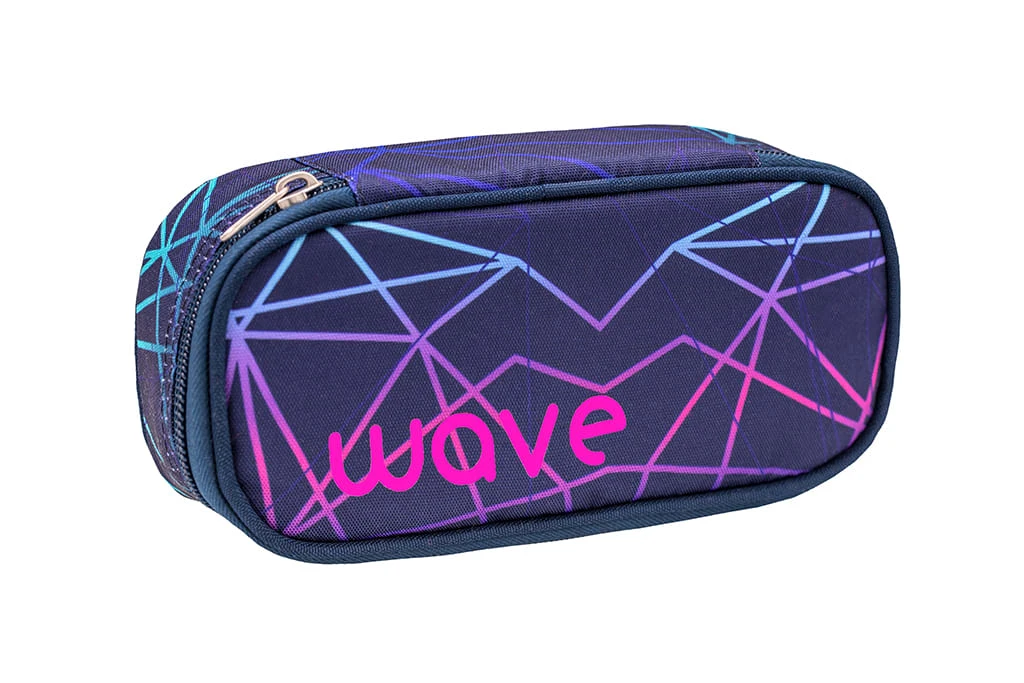 Wave Rucksack "Infinity Stripes Purple Set1" In Schwarz, H 43 Cm B 31 Cm T 22 Cm 12 Wave Rucksack "Infinity Stripes Purple Set1" In Schwarz, H 43 Cm B 31 Cm T 22 Cm – Bild 12