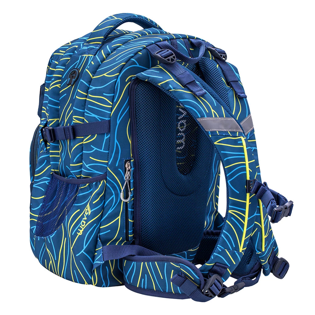 Wave Rucksack Infinity "Yellow Lines" In Blau, Gelb H 43 Cm B 31 Cm T 22 Cm 7 Wave Rucksack Infinity "Yellow Lines" In Blau, Gelb H 43 Cm B 31 Cm T 22 Cm – Bild 7