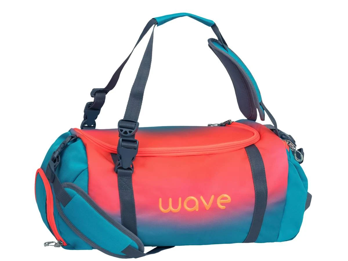 Wave Schulrucksack Set 4-tlg Infinity In Ombre Neon Orange And Bluebird 8 Wave Schulrucksack Set 4-tlg Infinity In Ombre Neon Orange And Bluebird – Bild 8