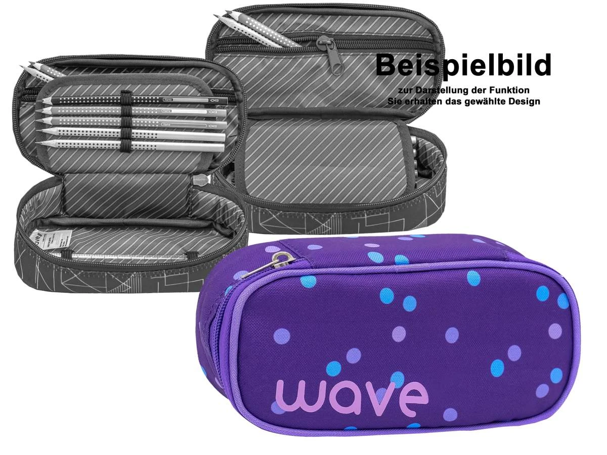 Wave Schulrucksack Set 4-tlg Infinity In Purple Dots 9 Wave Schulrucksack Set 4-tlg Infinity In Purple Dots – Bild 9