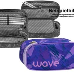 Wave Schulrucksack Set 4-tlg Infinity In Purple Sunset -Yeaz Geschäft wave schulrucksack set 4 tlg infinity in purple sunset 8