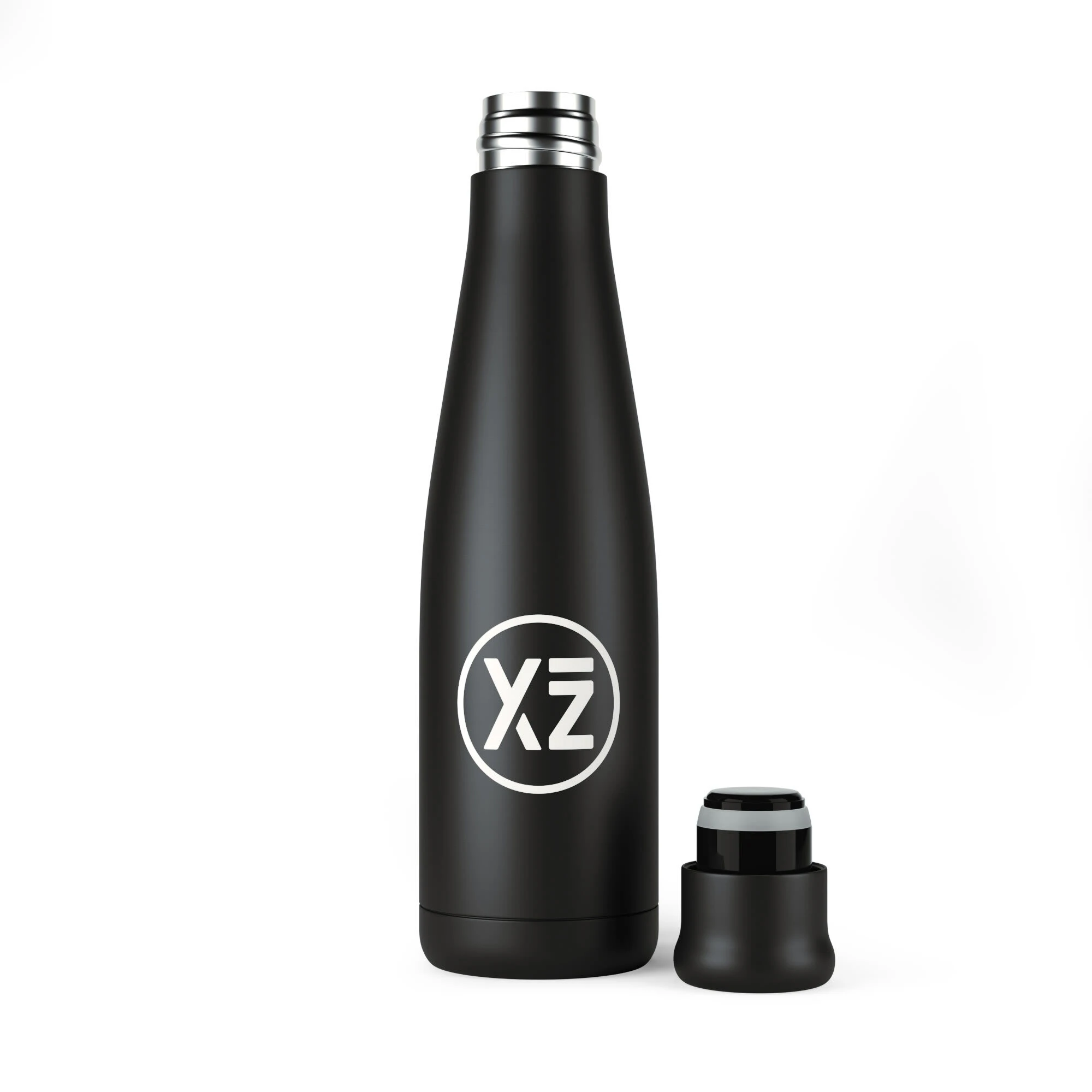 YEAZ INTENSE Isolier-Trinkflasche In Powder Black 1 YEAZ INTENSE Isolier-Trinkflasche In Powder Black