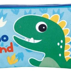 Zaska Triple-Schlampermäppchen Dino, Unbefüllt